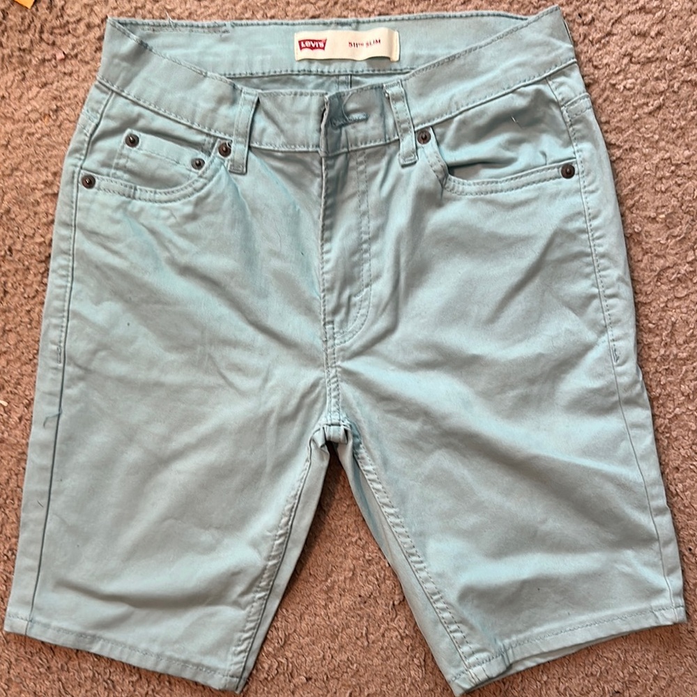 Levi's Blue Jean Shorts Classic Denim Style